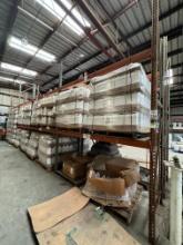 SECTION OF HEAVY DUTY PALLET RACKING (YOUR BID X QTY = TOTAL $)