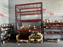 SECTION OF (SLOT STYLE) PALLET RACKING