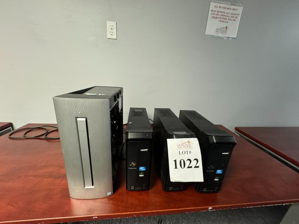 LOT CONSISTING OF ASSORTED DESKTOP COMPUTERS