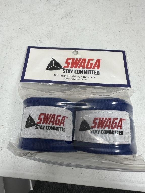 BOXES OF SWAGA BOXING AND TRAINING HANDWRAPS (NEW) (YOUR BID X QTY = TOTAL $)