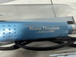 (1) BABYLISS PRO NANO TITANIUM 1" ULTRA-THIN (YOUR BID X QTY = TOTAL $)