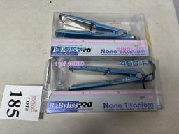 BABYLISS PRO NANO TITANIUM 1 3/4" IONIC (YOUR BID X QTY = TOTAL $)