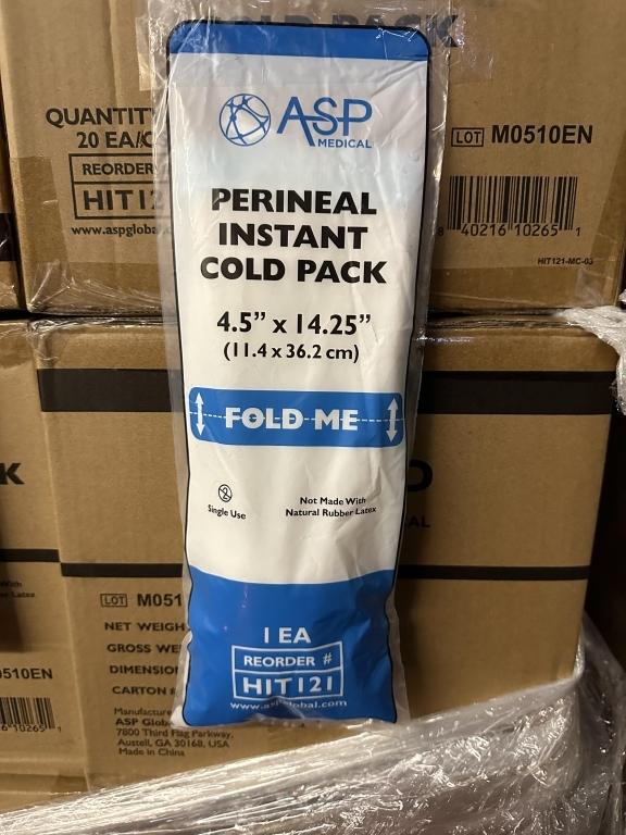 CASES OF ASP MEDICAL PERINEAL INSTANT COLD PACK (NEW) (YOUR BID X QTY = TOTAL $)