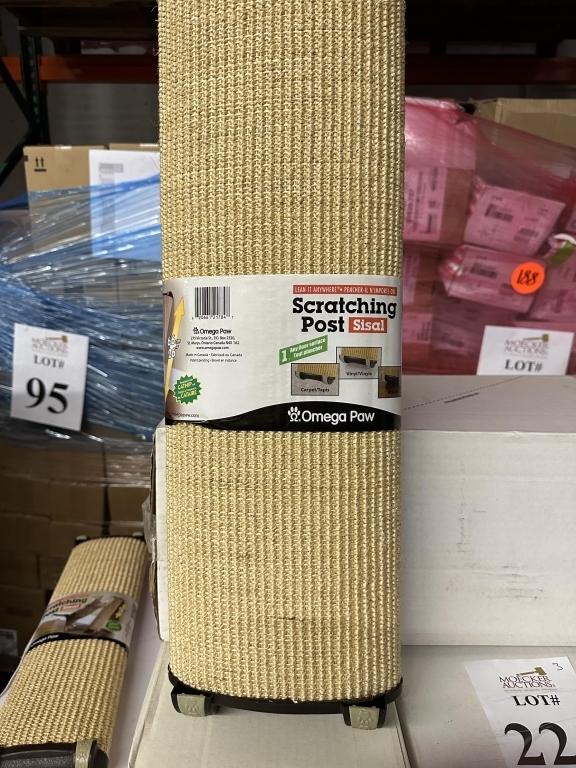 OMEGA PAW 26" SCRATCHING POST (NEW) (YOUR BID X QTY = TOTAL $)