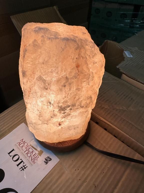 ZENNERY HIMALAYAN SALT LAMP NAUTICAL SHAPED (NEW) (YOUR BID X QTY = TOTAL $)