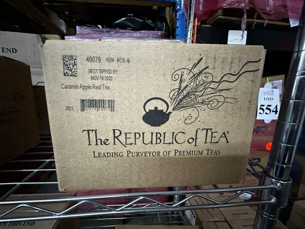 CASES OF ASSORTMENT OF THE REPUBLIC OF TEA (YOUR BID X QTY = TOTAL $)