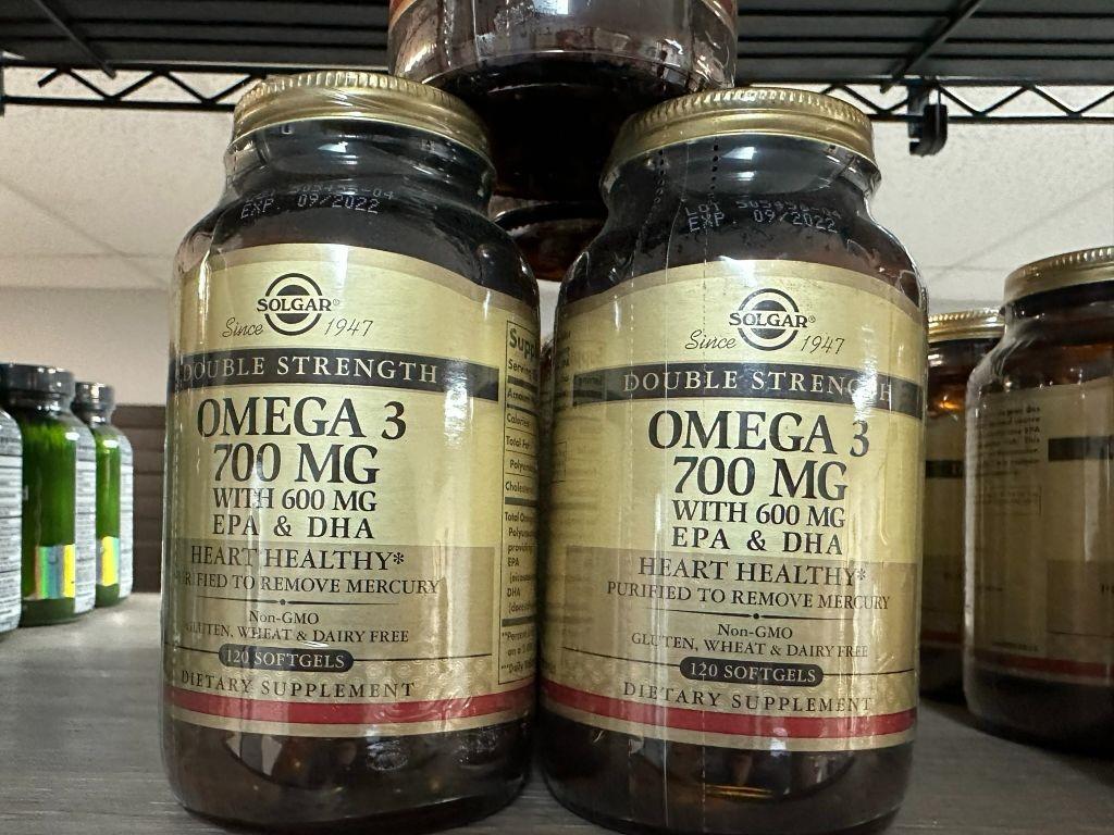 SOLGAR DOUBLE STRENGTH OMEGA 3