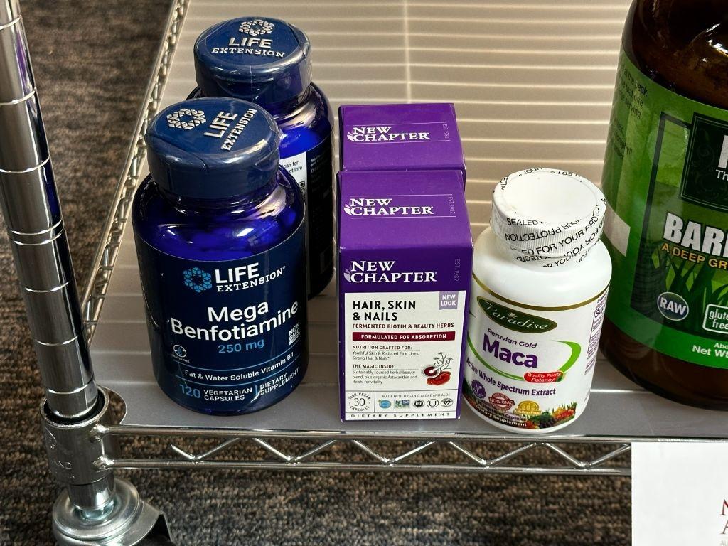 LOT CONSISTING OF ASSORTED SUPPLEMENTS