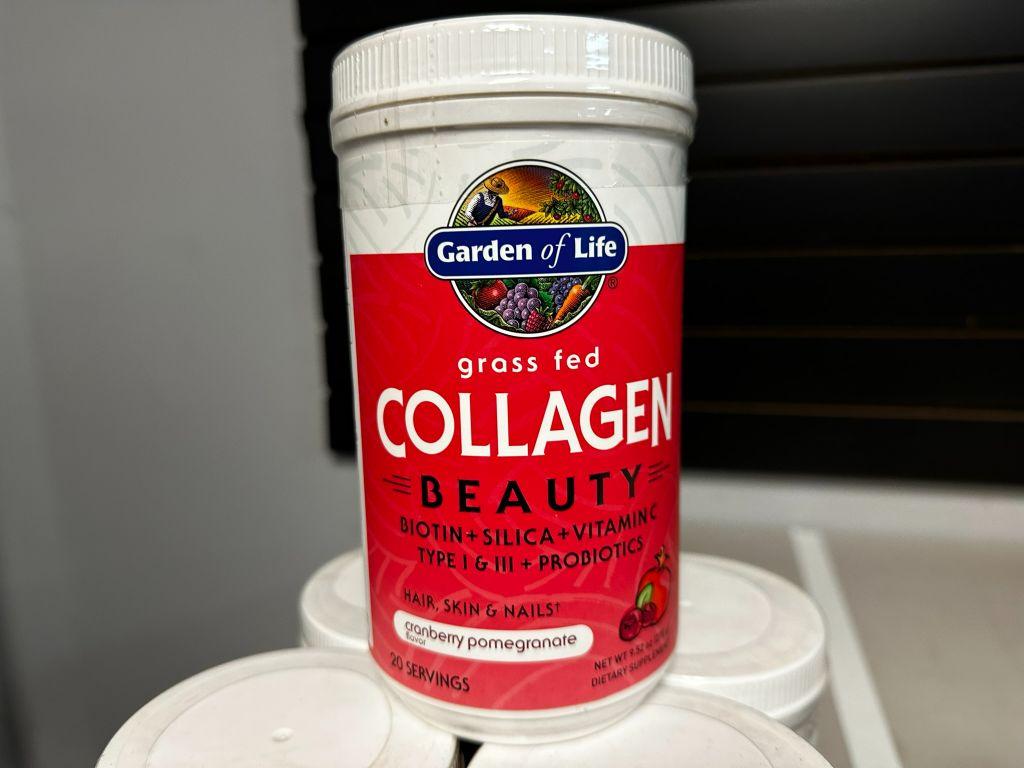 GARDEN OF LIFE GRASS FED COLLAGEN (YOUR BID X QTY = TOTAL $)