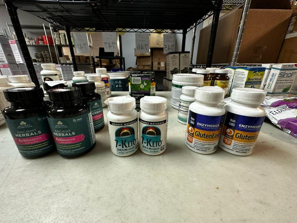 LOT CONSISTING OF ASSORTED SUPPLEMENTS