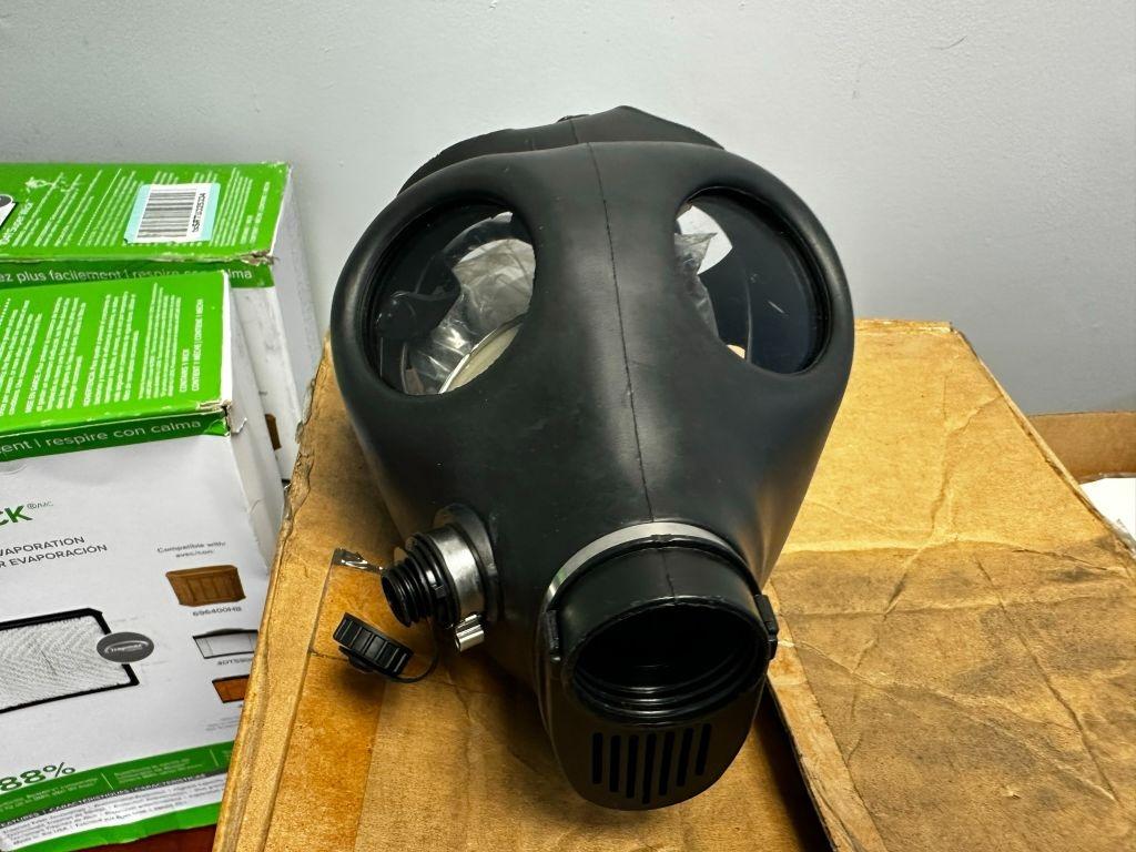 GAS MASK (YOUR BID X QTY = TOTAL $)