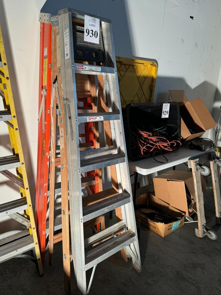 ASSORTED 5 STEP LADDERS (YOUR BID X QTY = TOTAL $)