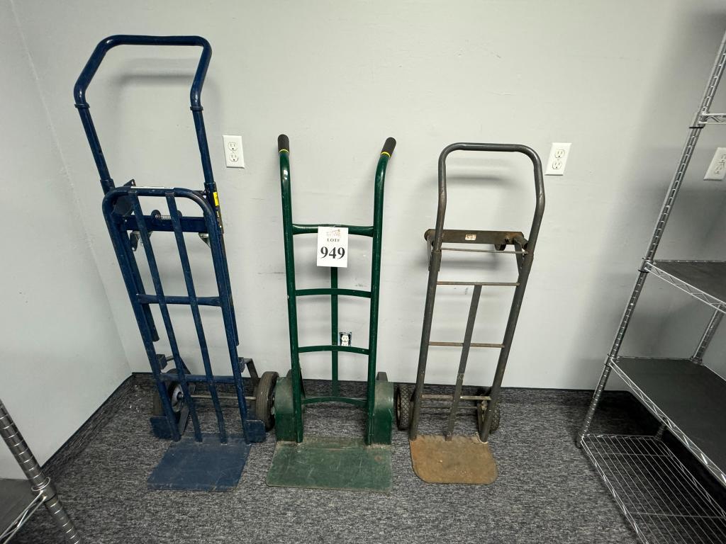 ASSORTED HAND TRUCKS (YOUR BID X QTY = TOTAL $)