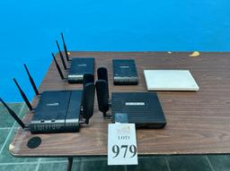 LOT CONSISTING OF ASSORTED CRADLEPOINT ROUTERS