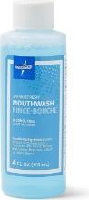 MEDLINE SPARKLEFRESH MOUTHWASH 4 OZ BOTTLES (NEW) (YOUR BID X QTY = TOTAL $)