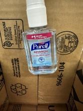 PURELL ADVANCED HAND SANITIZER BOTTLES 2 OZ (NEW) (YOUR BID X QTY = TOTAL $)