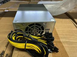 MINING POWER SUPPLY 1800W (NEW IN BOX) (YOUR BID X QTY = TOTAL $)