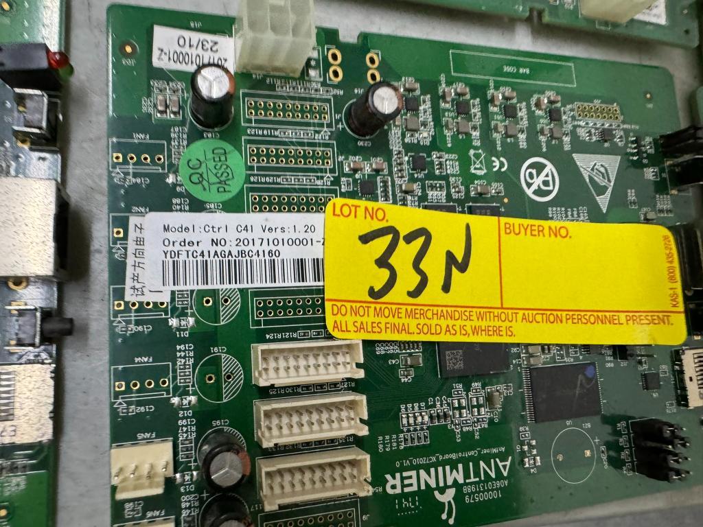 ANTMINER HASH BOARDS (YOUR BID X QTY = TOTAL $)