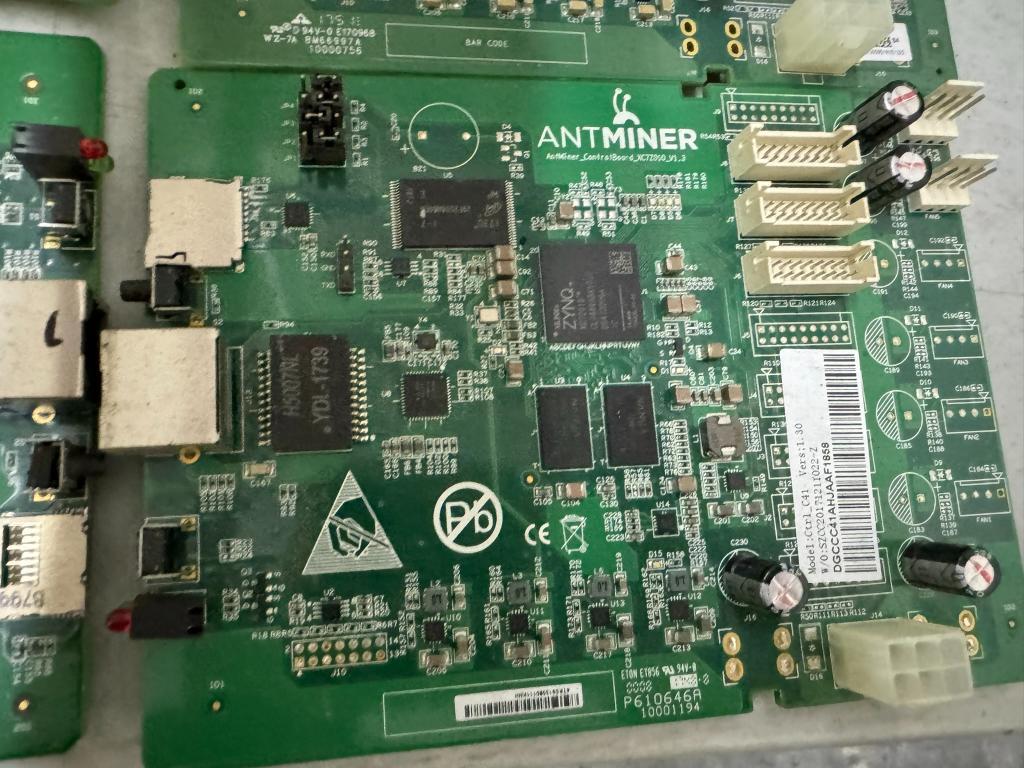 ANTMINER HASH BOARDS (YOUR BID X QTY = TOTAL $)