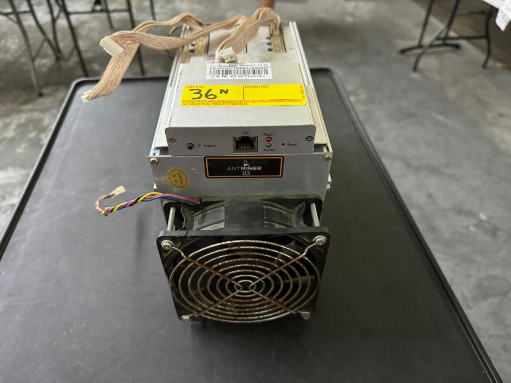 BITMAIN ANTMINER D3   SUBMODEL:19.3G