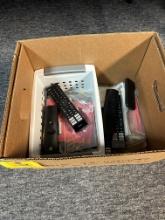 LOT CONSISTING OF ASSORTED TV HARDWARE AND REMOTES