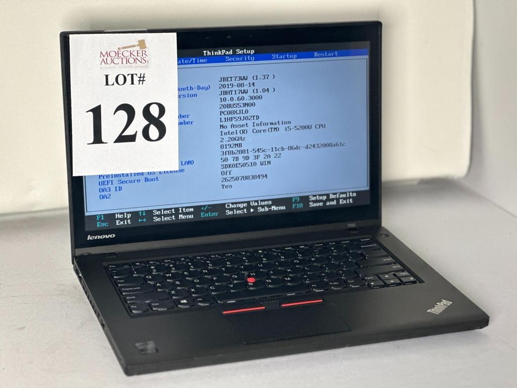 LENOVO THINKPAD T450 C i5-5TH, 8GB RAM, 256GB SSD