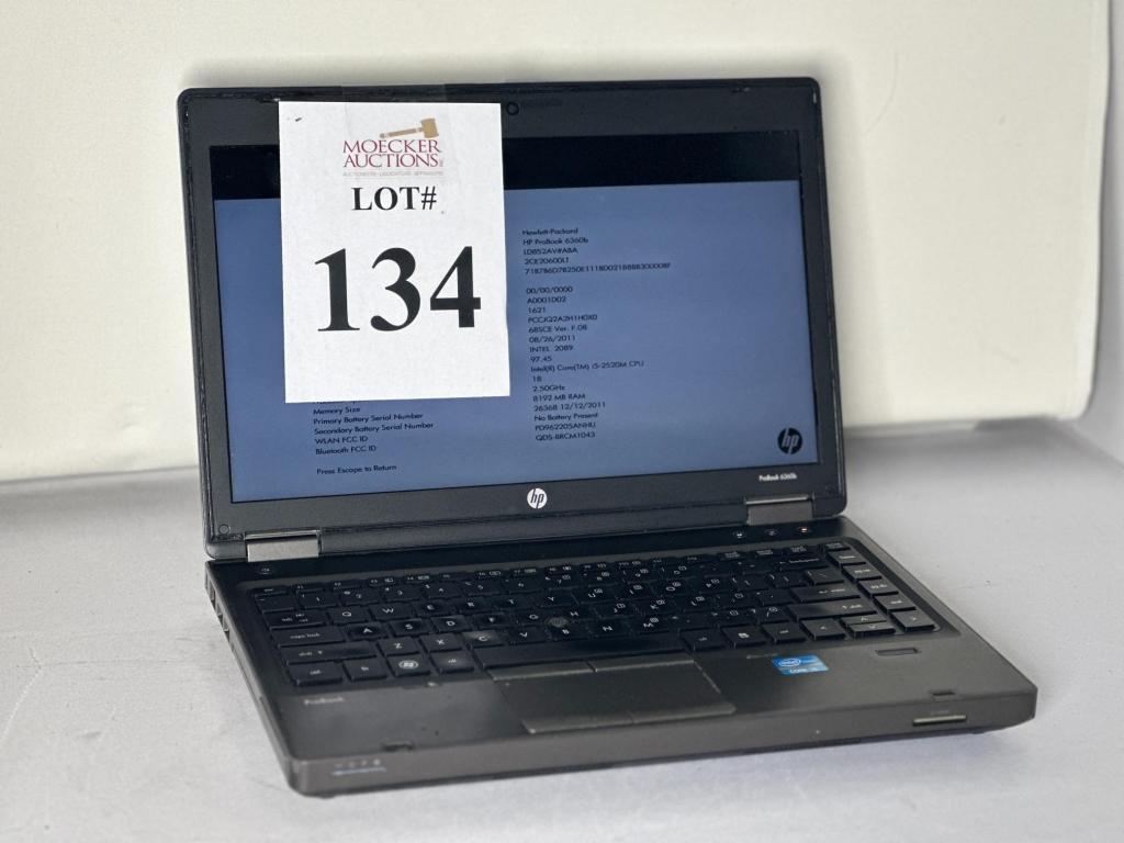 HP PROBOOK 6460B 14" CORE i5 8GB 128GB SSD