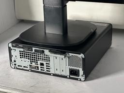 HP 600 G3, SFF CORE I5-7TH,8GB, 256 SSD & MONITOR