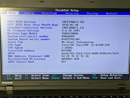 LENOVO THINKPAD L540 15.6" i5-5TH,8GB RAM 256GB