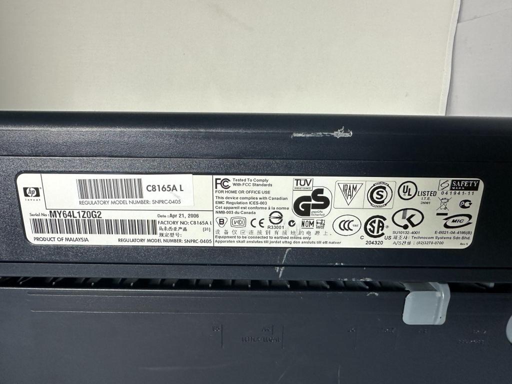 HP DESKJET 6988 WORKGROUP INKJET PRINTER