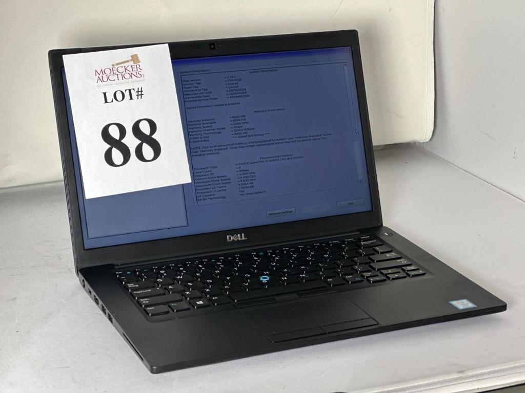 DELL LATITUDE 7490  CORE i5-8TH 256GB SSD,8GB RAM