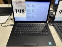 DELL LATITUDE 7480  CORE i5-7TH 256GB SSD,8GB RAM