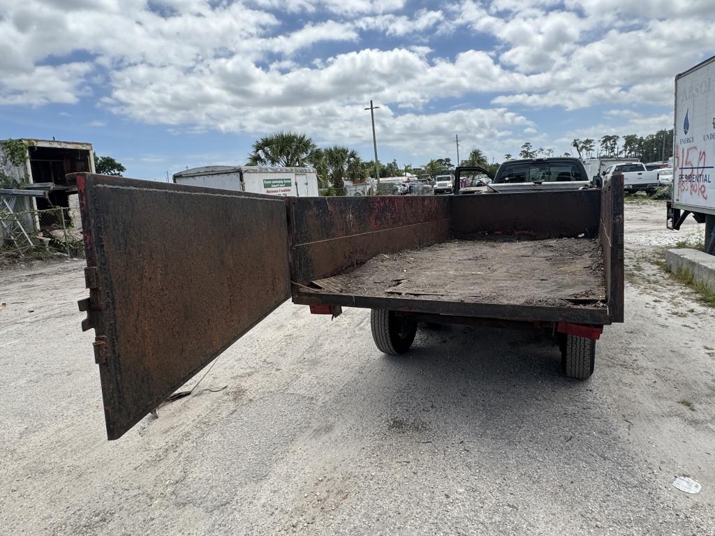 1995 12' TANDEM AXLE TRAILER