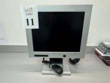 SAMSUNG 17" MONITOR WITH MOUSE AND CABLES