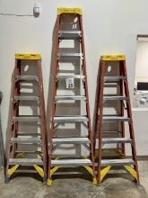 WERNER FIBER GLASS AND ALUMINUM LADDERS