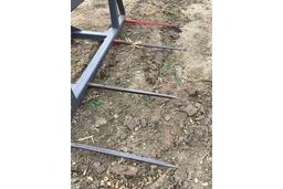 4 Prong Payloader bale spear