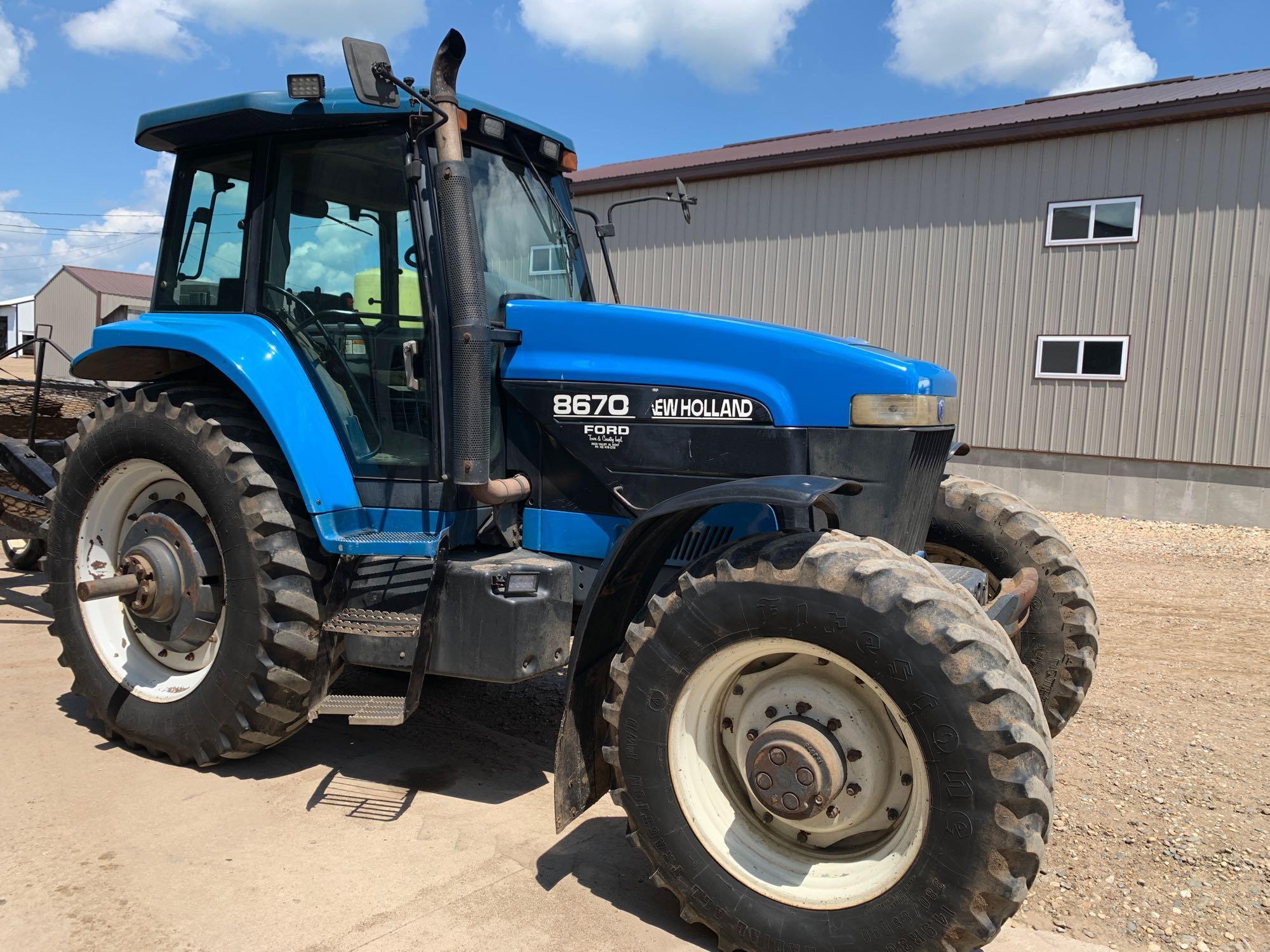 New Holland 8670 MFWD Tractor