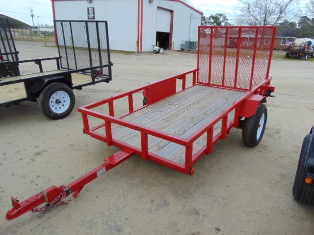 2019 VIN:4UMJT1016KM000155 RED 64''X123'' TRAILER W/ GATE, 3500LB GVW