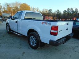 2006 FORD F150 XL VIN:1FTRF12W36KE05294 2wd, 4.2L engine, A/T, leather, aft