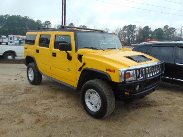 2003 HUMMER H2 VIN:5GRGN23U43H107079 4 door SUV, 3wd, A/t, power doors & wi