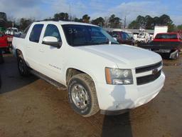 2008 CHEVROLET AVALANCHE LT VIN:3GNEX12028G221064 4 door truck, 5.3L engine