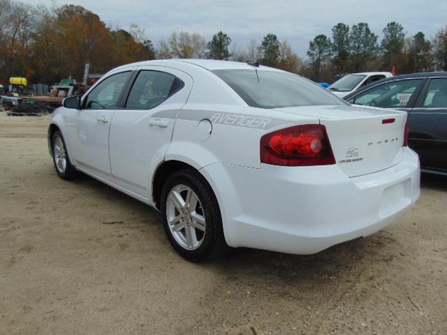 2012 DODGE AVENGER SXT VIN:1C3CDZCB6CN264225 2.4L 4 cylinder engine, A/T, c