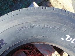 1- Goodyear GT159- 295/75R22.5 Tire