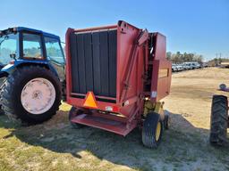 New Holland 640 Auto Wrap Hay Baler S/N:90836