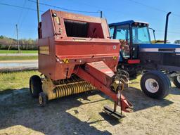 New Holland 640 Auto Wrap Hay Baler S/N:90836