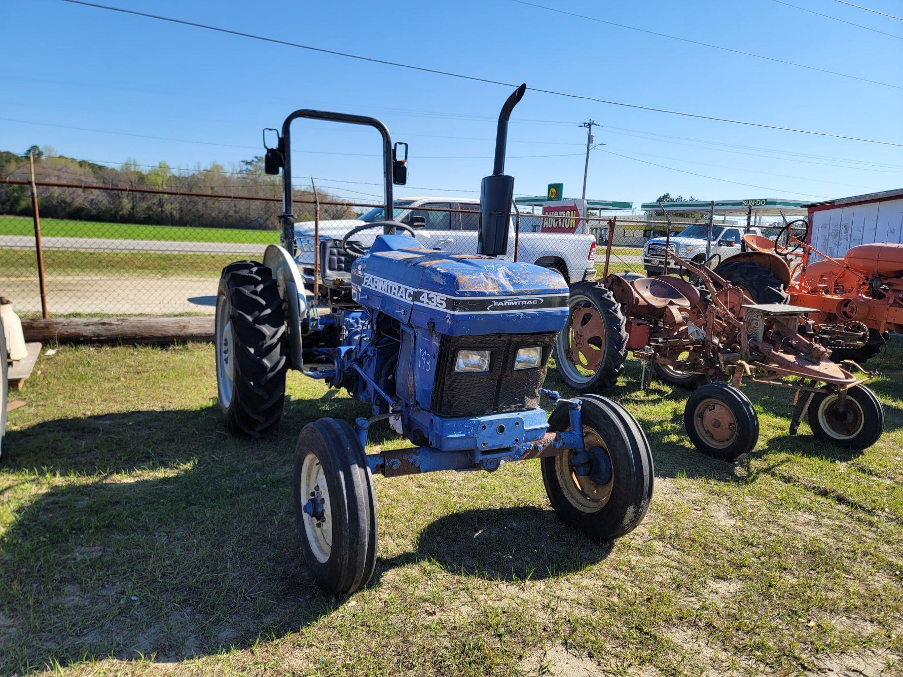 Farm Trac 435 Farm Tractor, Power Steering, 2post Rops, P.T.O, Rear Lift Ar