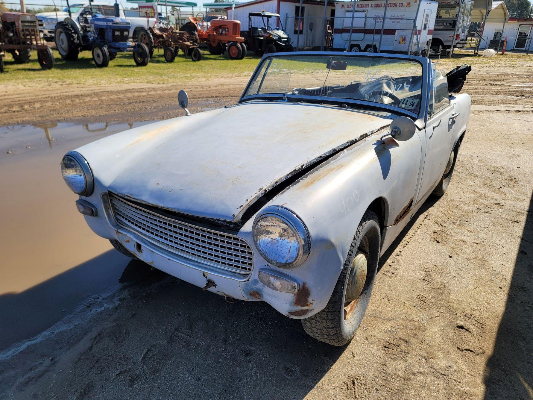 1967 AUSTIN HEALY SPRITE Antique 2 seater Convertible Sports Car, 4cylinder