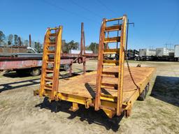 1971 TARR T/A Tag Trailer, 94inch x 20ft w/Ramps S/N:TH1335