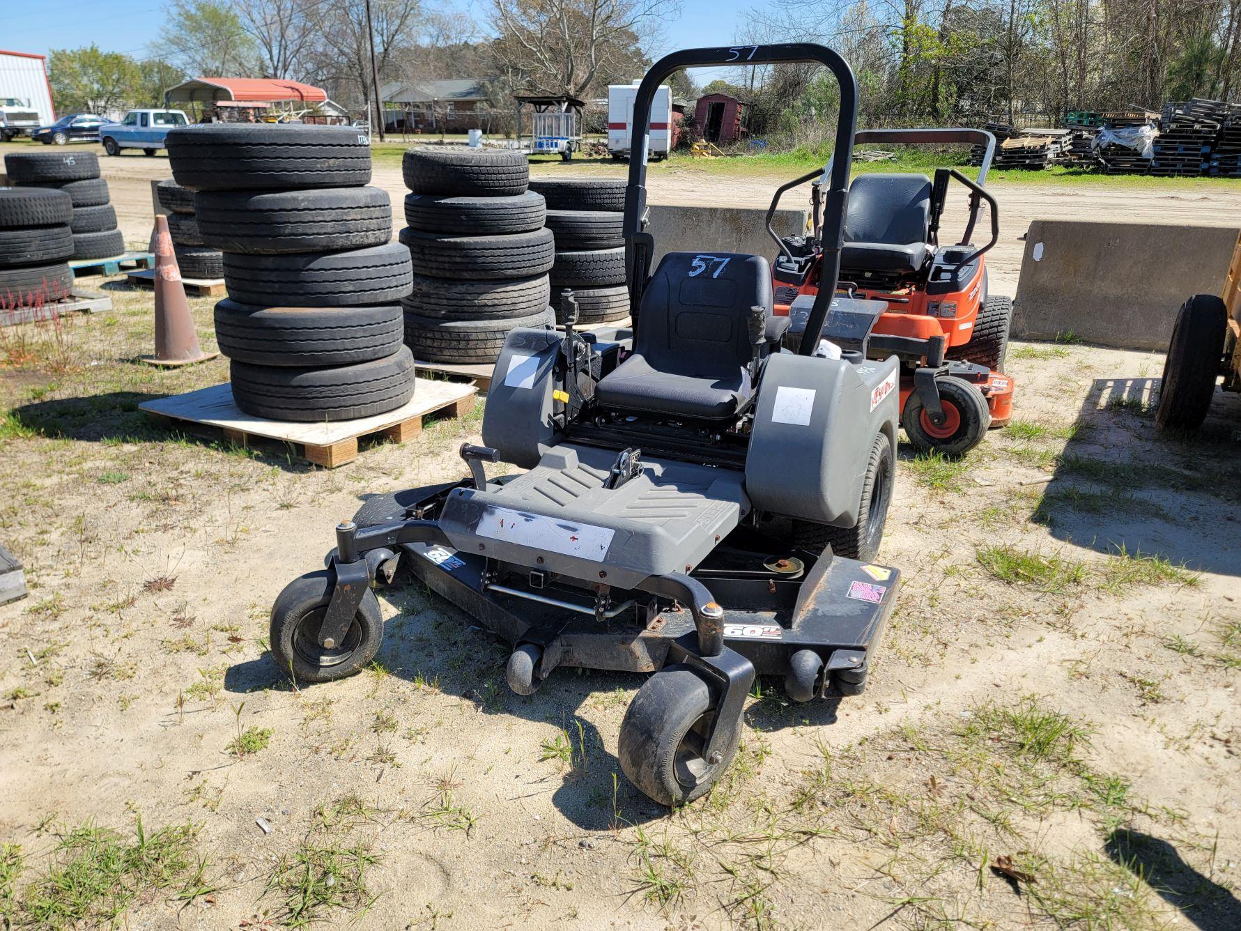 RESPONSE Mower, 60inch Zero Turn, 24hp Briggs & Stratton engine