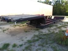 T/A lowboy trailer, 30ft well, 102inch x 50ft, *No Boards on Deck*, S/N:D569